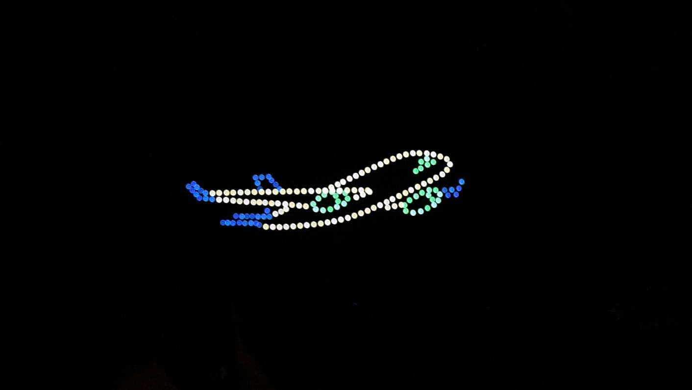 Aerial Show for CAE's Flightscape Event